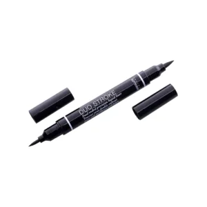Absolute New York Duo Stroke Dual Ended Precision Liquid Liner Black Noir ABLL05