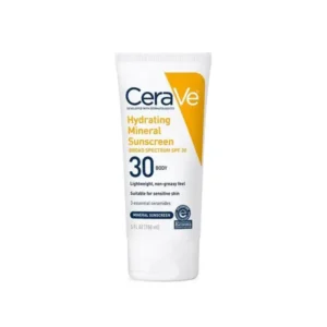 Cerave Hydrating Mineral Sunscreen SPF 30 Body Lotion 150ml
