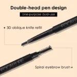 Focallure Waterproof Auto Brows Pen 01 Dark Gray Fa18 2