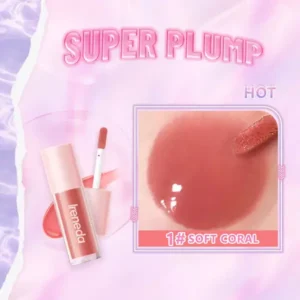 Ireneda Super Plump Hi Shine Lip Gloss 01 Soft Coral IR06 2.1gm