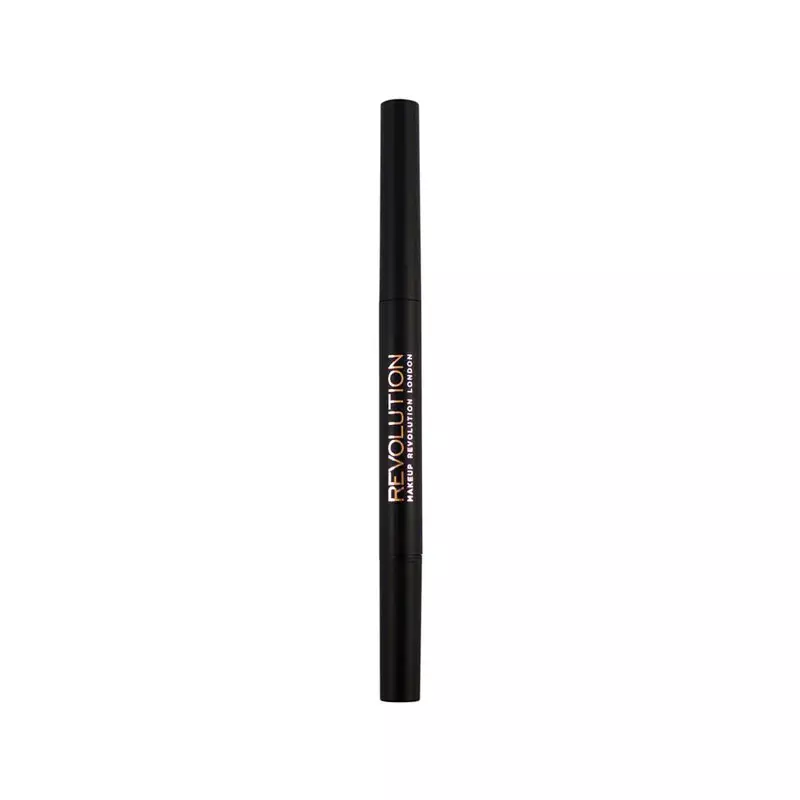 MAKEUP REVOLUTION Duo Brow Pencil Dark Brown 0.15g