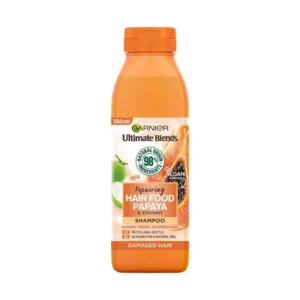 Garnier Nourishing hair food papaya and coconut shampoo - 350 ml