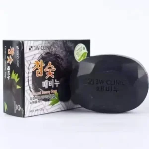 3W Clinic Charcoal Beauty Soap 120g