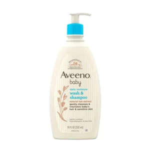 Aveeno Baby Daily Moisture Wash and Shampoo 532 ml