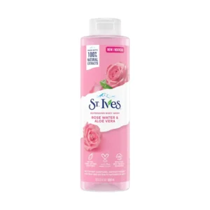 St. Ives Rose Water & Aloe Vera Refreshing Body Wash 473 ml