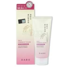 Dabo Whitening & Shining Rice Ferment Foam Face Wash