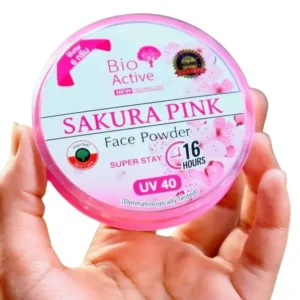 Bio Active Sakura Pink Face Powder